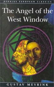 Cover of: The Angel of the West Window (Dedalus European Classics)