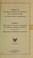 Cover of: Summary of the small business tax revision bill of 1958 (H.R. 13382), as it passed the House of Representatives