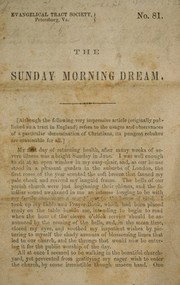 Cover of: The Sunday morning dream by 