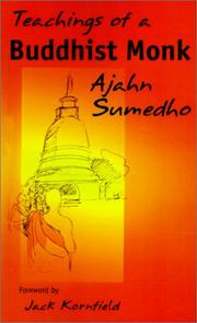 Cover of: Teachings of a Buddhist Monk by Ajahn Sumedho