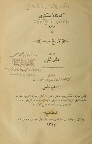 Cover of: Tarih-i harb