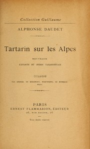 Cover of: Tartarin sur les Alpes: nouveaux exploits du héros tarasconnais