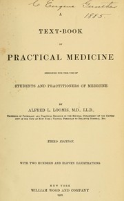 Cover of: A text-book of practical medicine: designed for the use of students and practitioners of medicine