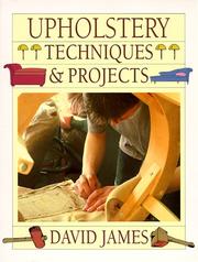 Cover of: Upholstery techniques & projects