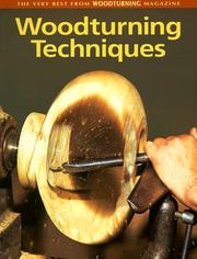 Cover of: Woodturning Techniques: The Very Best from Woodturning Magazine