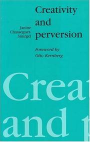 Cover of: Creativity and Perversion