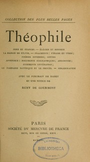 Cover of: Théophile by Théophile de Viau