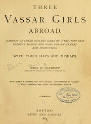 Cover of: Three Vassar girls abroad