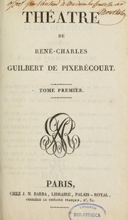 Cover of: Théâtre