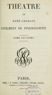 Cover of: Théâtre