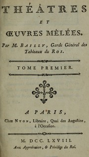 Cover of: Théâtres et oeuvres mêlées