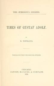 Times of Gustaf Adolf by Zacharias Topelius