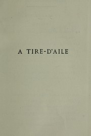 Cover of: À tire-d'aile: poésies