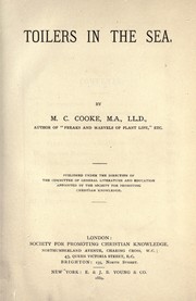 Cover of: Toilers in the sea by M. C. Cooke