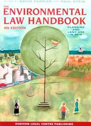 Cover of: The Environmental Law Handbook by 