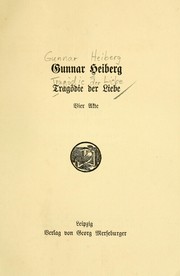 Cover of: Tragödie der Liebe: vier Akte
