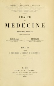Cover of: Traité de médecine by Ch Bouchard