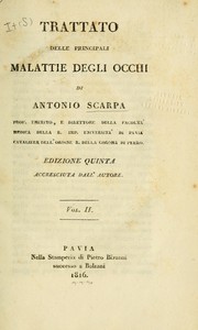 Cover of: Trattato delle principali malattie degli occhi