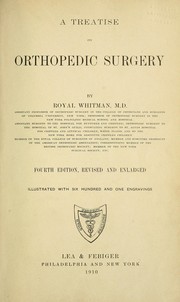 Cover of: A treatise on orthopedic surgery