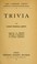 Cover of: Trivia