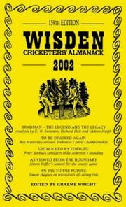 Cover of: Wisden Cricketers Almanack 2002/the Best (Wisden Cricketers' Almanack)