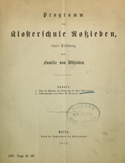 Cover of: Ueber die Theodicee des Leibniz by Karl Bussenius