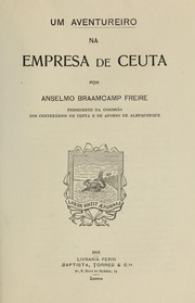 Cover of: Um aventureiro na empresa de Ceuta
