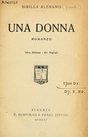 Cover of: Una donna by Sibilla Aleramo