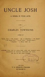 Cover of: Uncle Josh by Charles Townsend