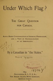 Cover of: Under which flag?: The great question for Canada