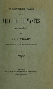 Cover of: Un historiador francés de la vida de Cervantes: apuntes críticos