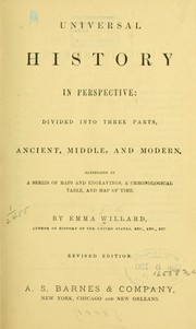 Cover of: Universal history in perspective by Emma Willard