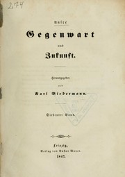 Cover of: Unsre Gegenwart und Zukunft