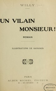 Cover of: Un vilain monsieur: roman