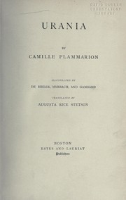 Cover of: Urania | Camille Flammarion