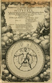 Cover of: Utriusque cosmi maioris scilicet et minoris metaphysica, physica atqve technica historia: in duo volumina secundum cosmi differentiam diuisa