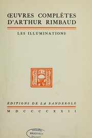Cover of: Œuvres complètes d'Arthur Rimbaud ... by Arthur Rimbaud