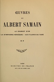 Cover of: Œuvres de Albert Samain ...