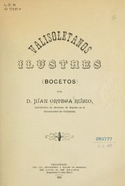 Cover of: Valisoletanos ilustres (bocetos)