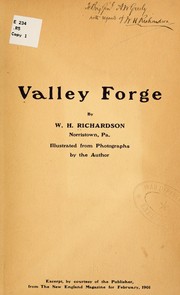 Valley Forge by Richardson, William H.