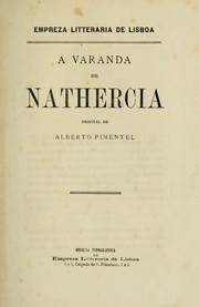 Cover of: A varanda de Nathercia by Pimentel, Alberto