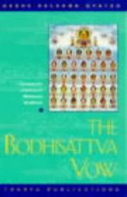 Cover of: The Bodhisattva Vow by Kelsang Gyatso