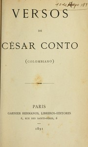Cover of: Versos