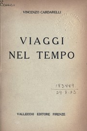 Cover of: Viaggi nel tempo by Vincenzo Cardarelli