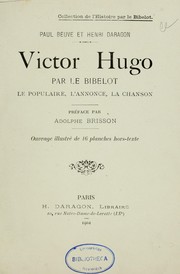 Victor Hugo par le bibelot by Paul Beuve