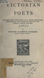 Cover of: Victorian poets: Rev. and extended