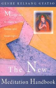 Cover of: The New Meditation Handbook: Meditations to Make Our Life Happy and Meaningful