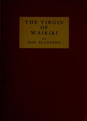 Cover of: The virgin of Waikiki by Don Blanding