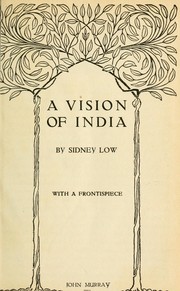 Cover of: A vision of India