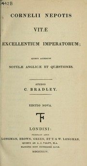 Cover of: Vitae excellentium imperatorum